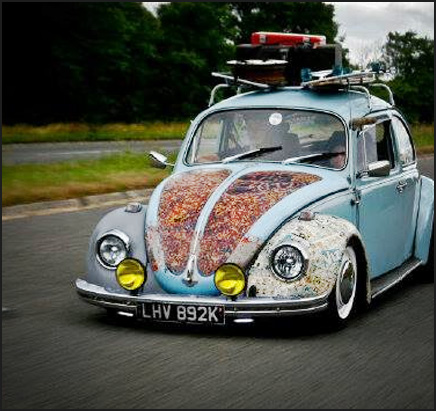 1972 blue rat/patina beetle