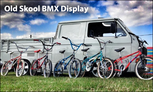 Old Skool BMX Display