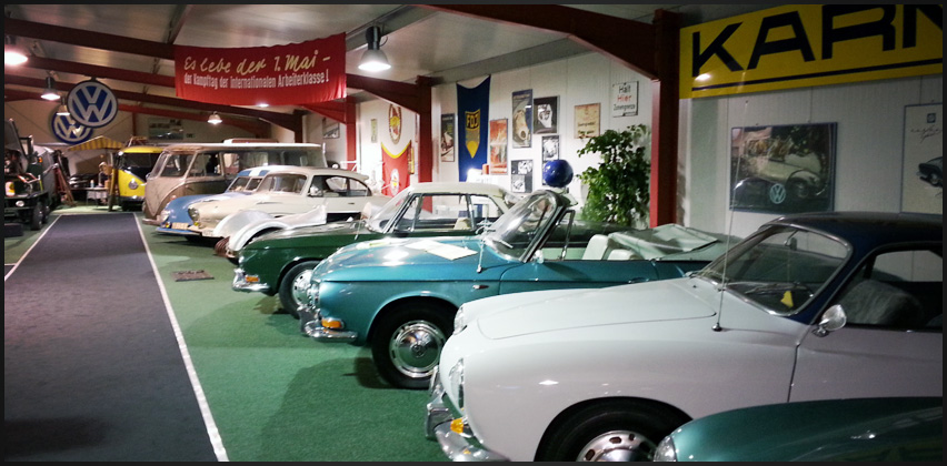 Inside the Grundmanns' private museum - what a fantastic place!